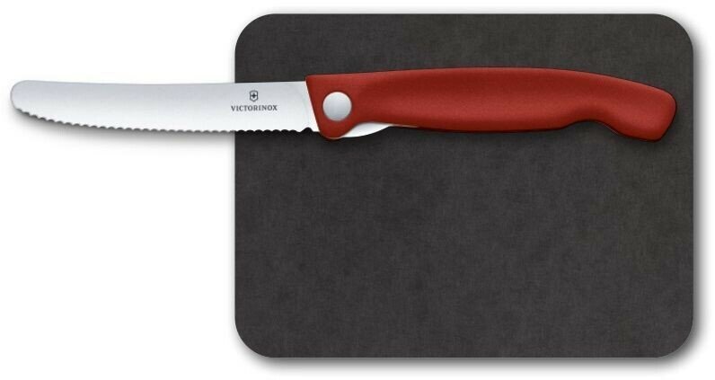 Нож кухонный Victorinox Swiss Classic для овощей красный/черный (6.7191.f1)