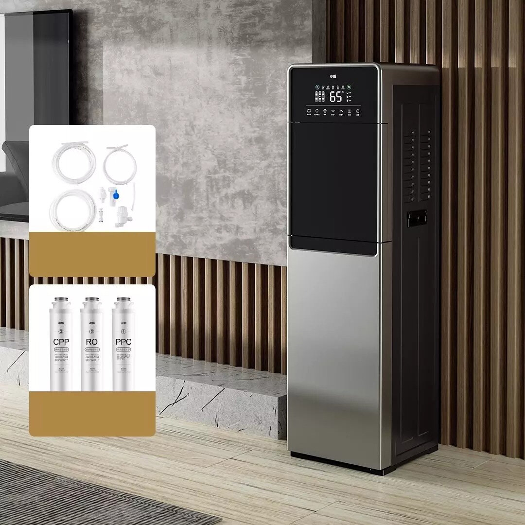 Диспенсер термопот с RO фильтром Xiaomi Xiaozhi Vertical Water Purifier Dispenser RO Filter Titanium Ash (JDF9586) — фото 4