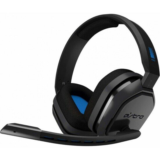 Компьютерная гарнитура Logitech Astro Gaming A10 Grey/Blue (939-001531)