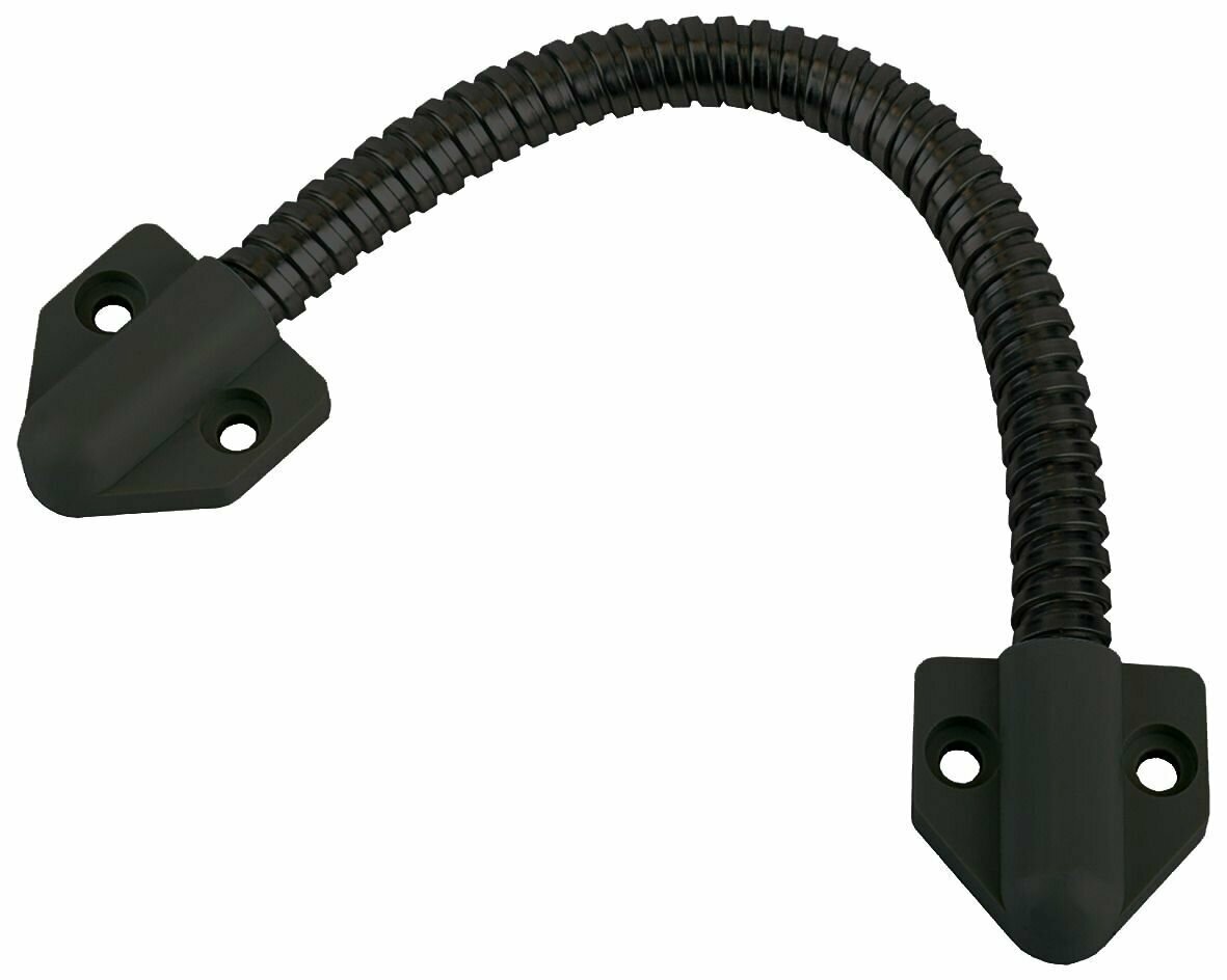 фото Гибкий переход для провода 8Ч (кабель-канал), диаметр 8 мм, оцинкованная сталь в ПВХ-оболочке, черный