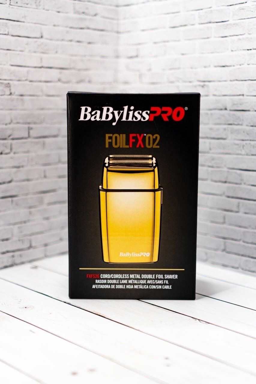 Электробритва BABYLISS PRO FoilFX 02 GOLD, 2 головки - фотография № 9