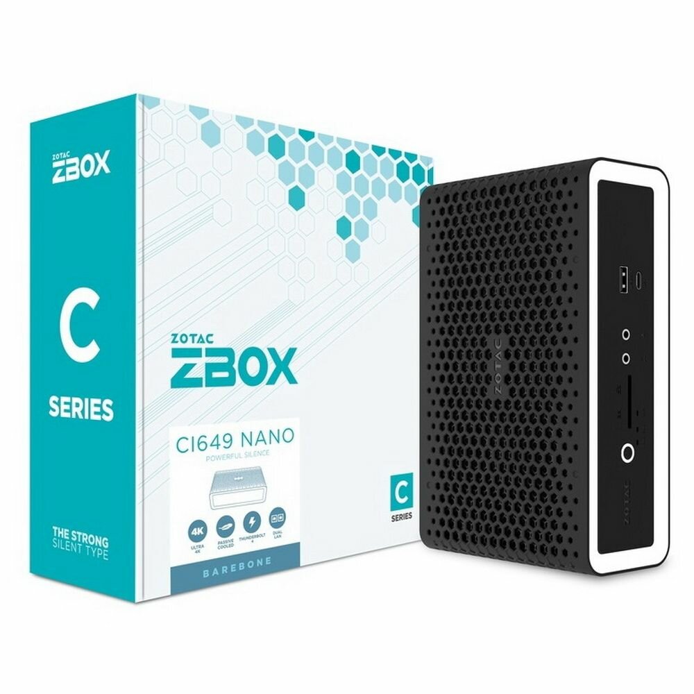 Платформа Zotac ZBOX CI649 nano (ZBOX-CI649NANO-BE)