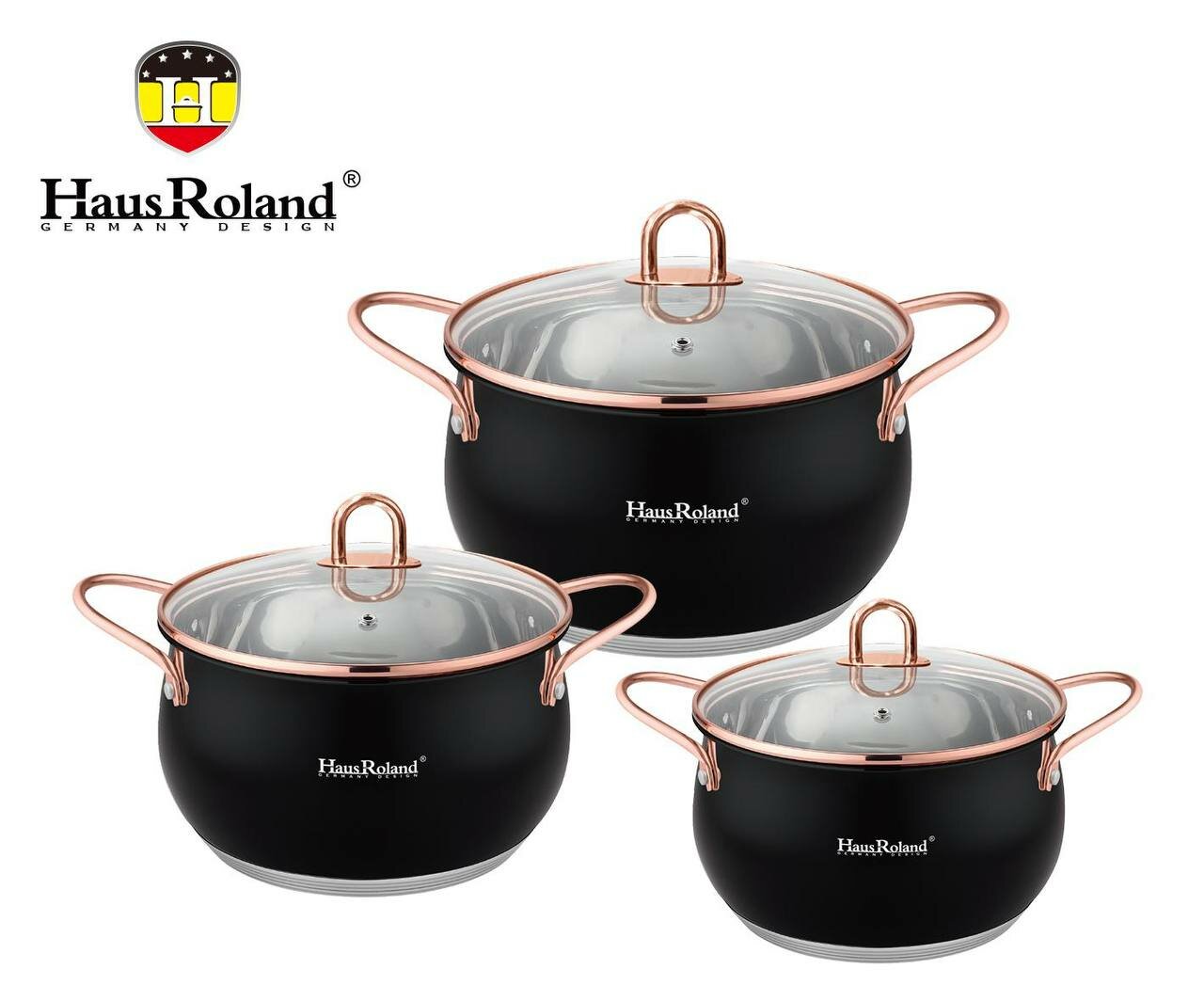 фото Haus Roland набор кастрюль