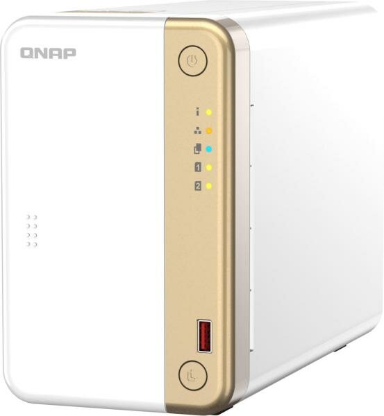 Сетевое хранилище NAS Qnap TS-262-4G белый