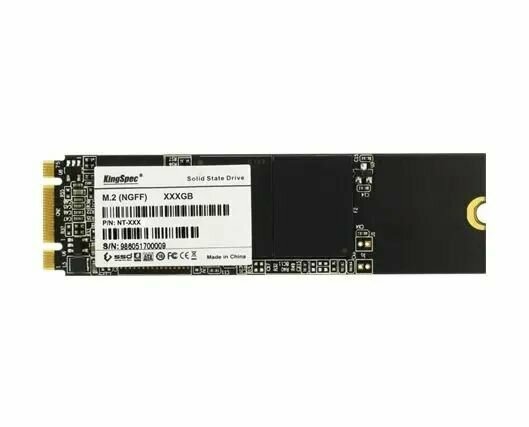 Внутренний SSD диск KINGSPEC 256GB, M.2, NVMe, PCIe 3.0 x (NE-256 2280)