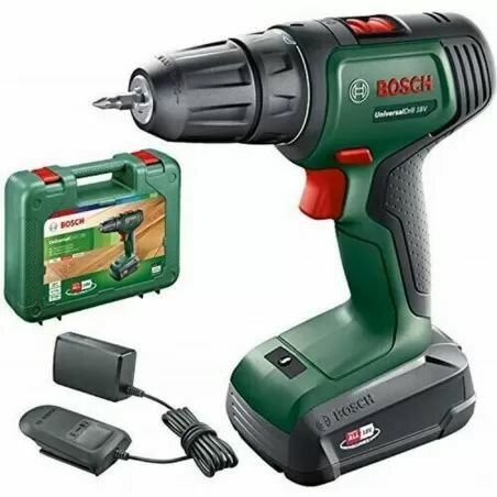 Дрель-шуруповерт Bosch UniversalImpact 18 1 x 15 Ah + L-Boxx (06039D4101)