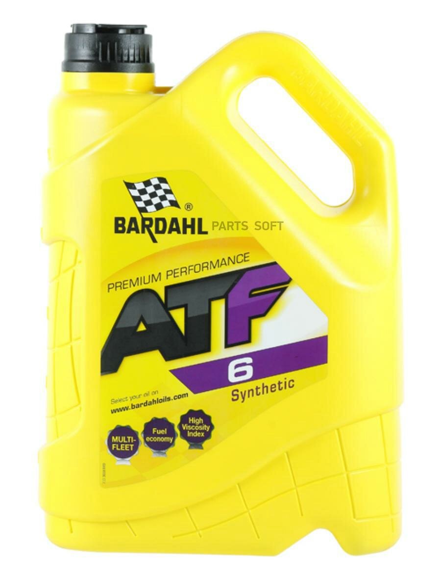 BARDAHL 36593 ATF VI 5L (синт. трансмисионное масо)