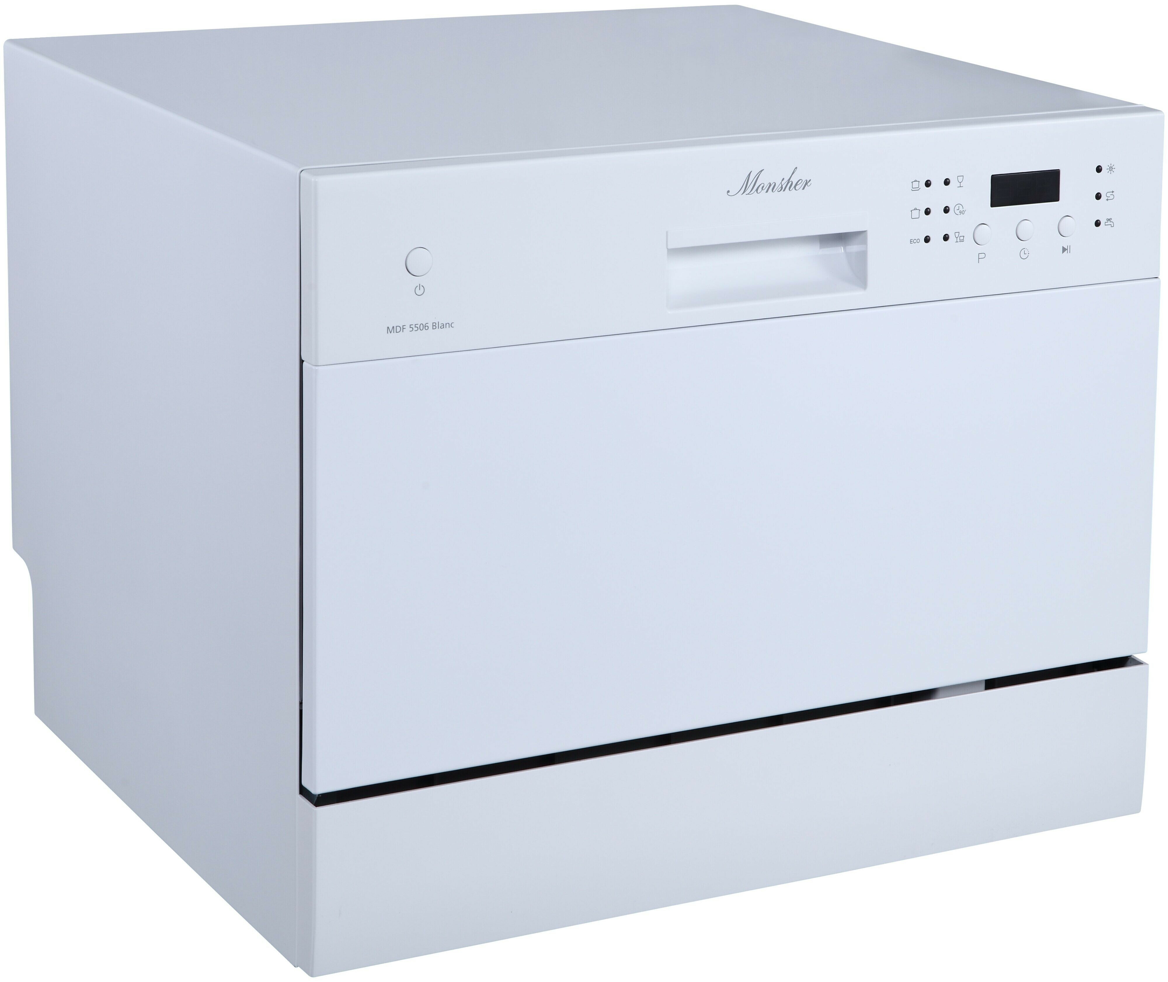 Посудомоечная машина настольная Monsher MDF 5506 Blanc (модификация 2023 года)