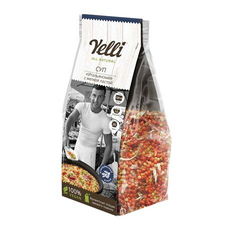 Суп Yelli Итальянский с мелкой пастой, 250г - фотография № 2