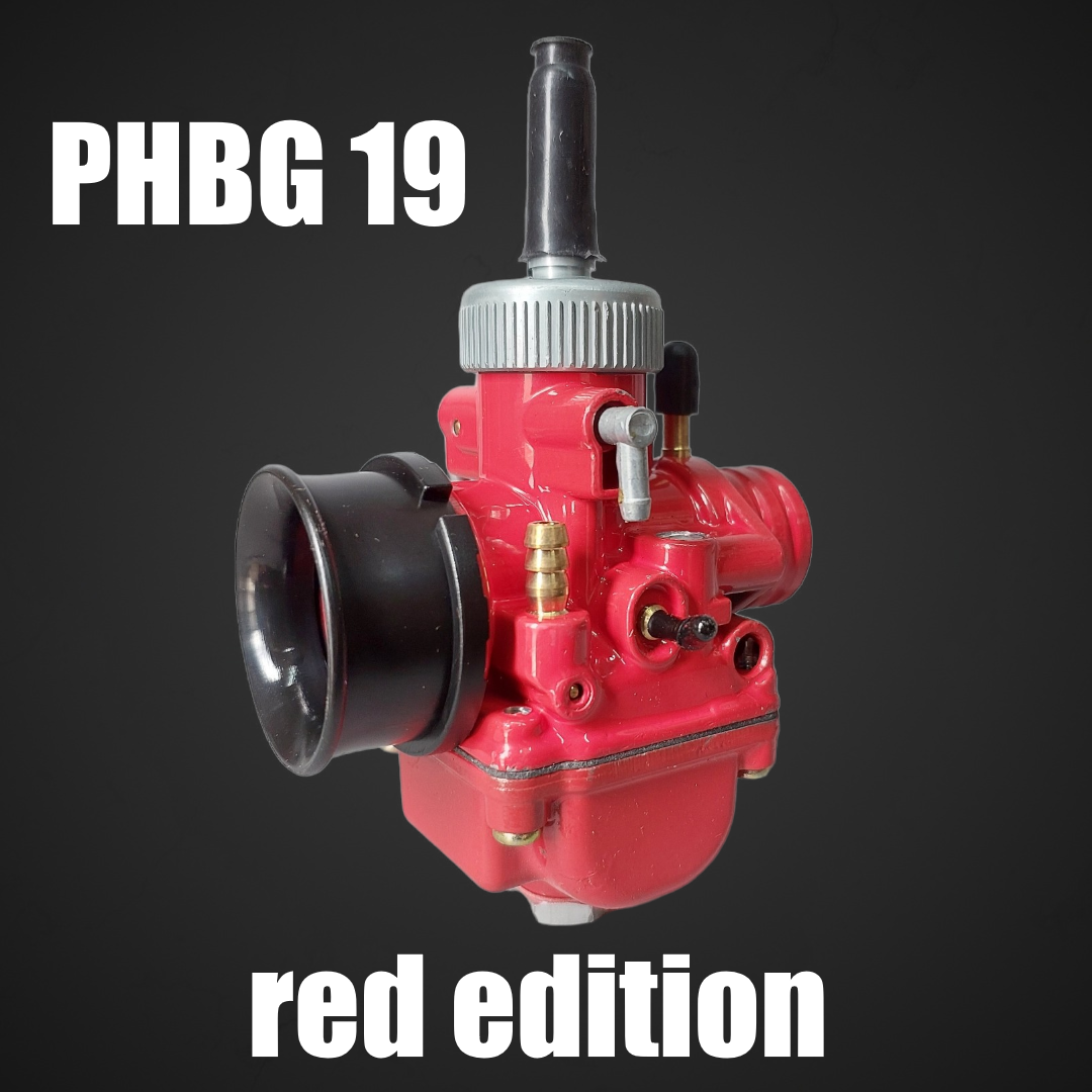 DioMarket карбюратор Delorto Replica PHBG 19mm Red edition красный