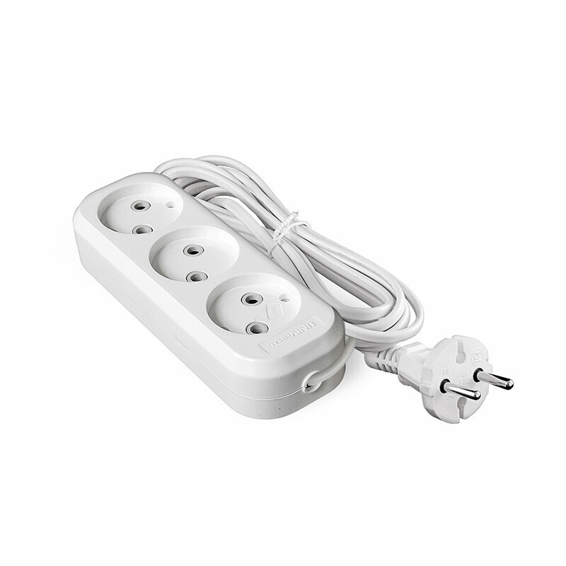 фото Удлинитель 3х5м ШВВП 2х0.75 UNIVersal