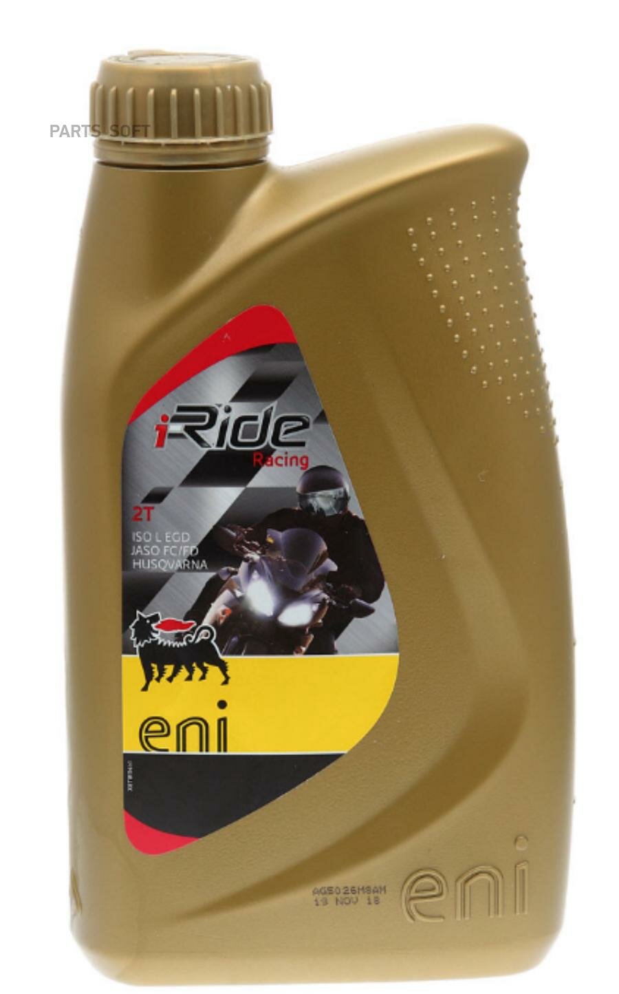 ENI 8003699008489 масло моторное ENI I-RIDE MOTO 2T 1L