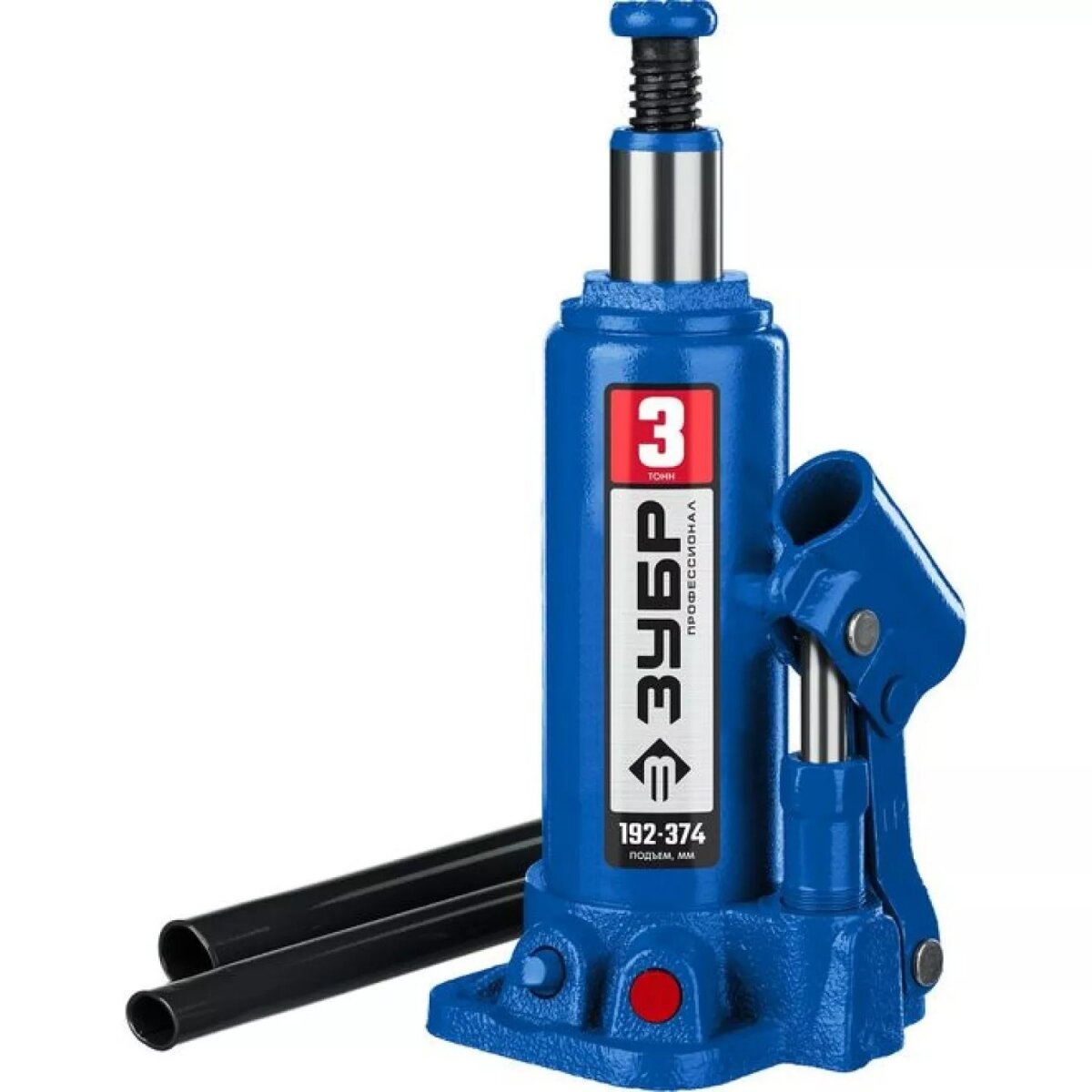 фото Домкрат бутылочный гидравлический 3 т Зубр 43060-3_z01