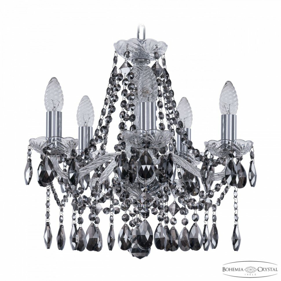 Люстра подвесная Bohemia Ivele Crystal 1413/5/141 Ni R781 - фото №1