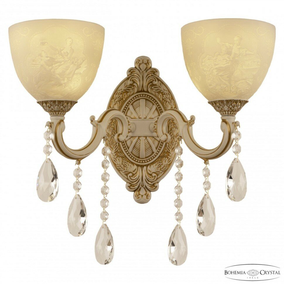 Бра Bohemia Ivele Crystal AL7801 AL7801B10/2/175 B WMG P1 U Pair - фото №1