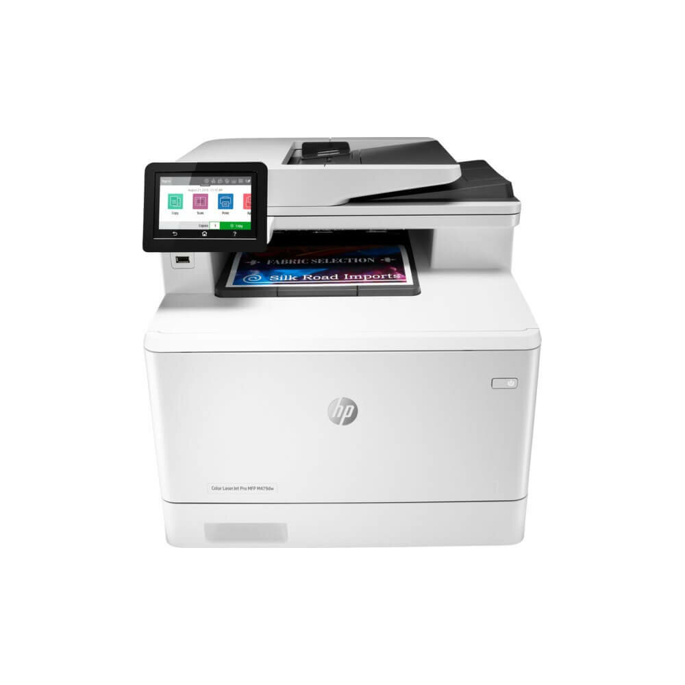 МФУ лазерный HP Color LaserJet Pro M479dw (W1A77A) A4 Duplex WiFi белый/черный