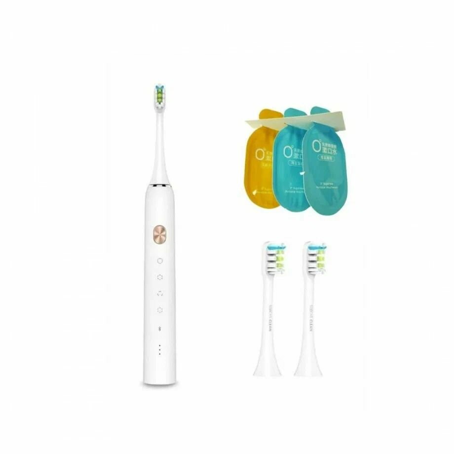 Электрическая зубная щетка Soocas X3U (в подарочной упаковке) + 2 насадки (White)
