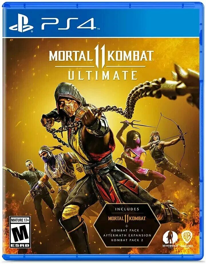 Игра Mortal Kombat 11 Ultimate Edition (PS4 Русские субтитры)