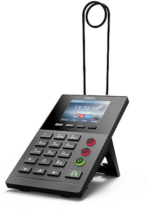 Телефон IP Fanvil X2P для КЦ 2 линии цветной экран HD10/100 Мбит/с PoE RTL {20} (663512)