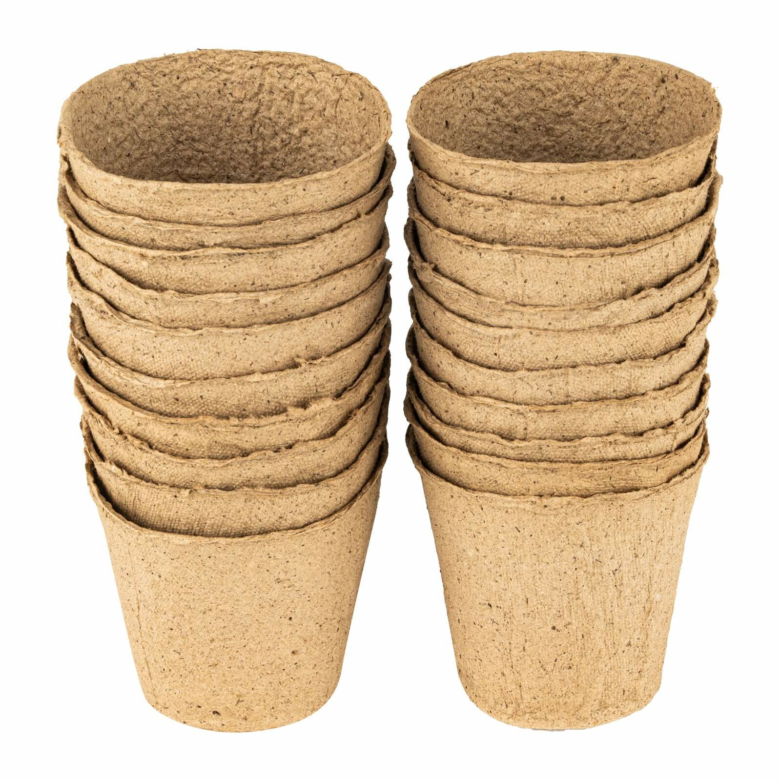 фото Горшочек для рассады, 110 х 100 мм, торфяной, 20 шт, (арт. 64361)