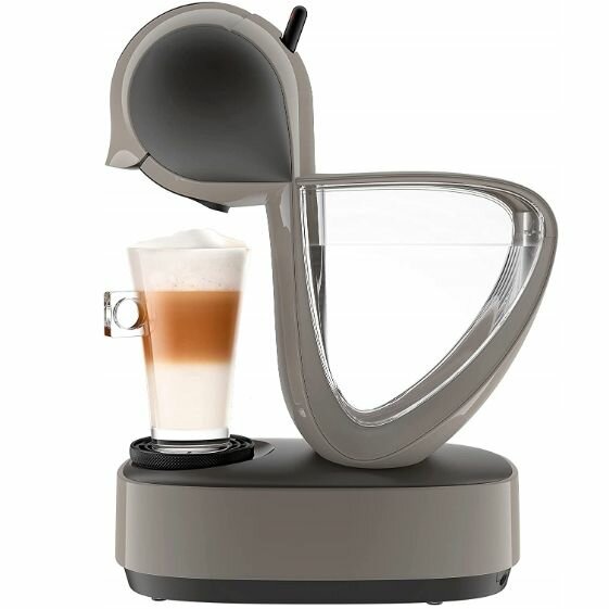 Капсульная кофемашина Krups Dolce Gusto Infinissima 15 бар, серый - фотография № 1