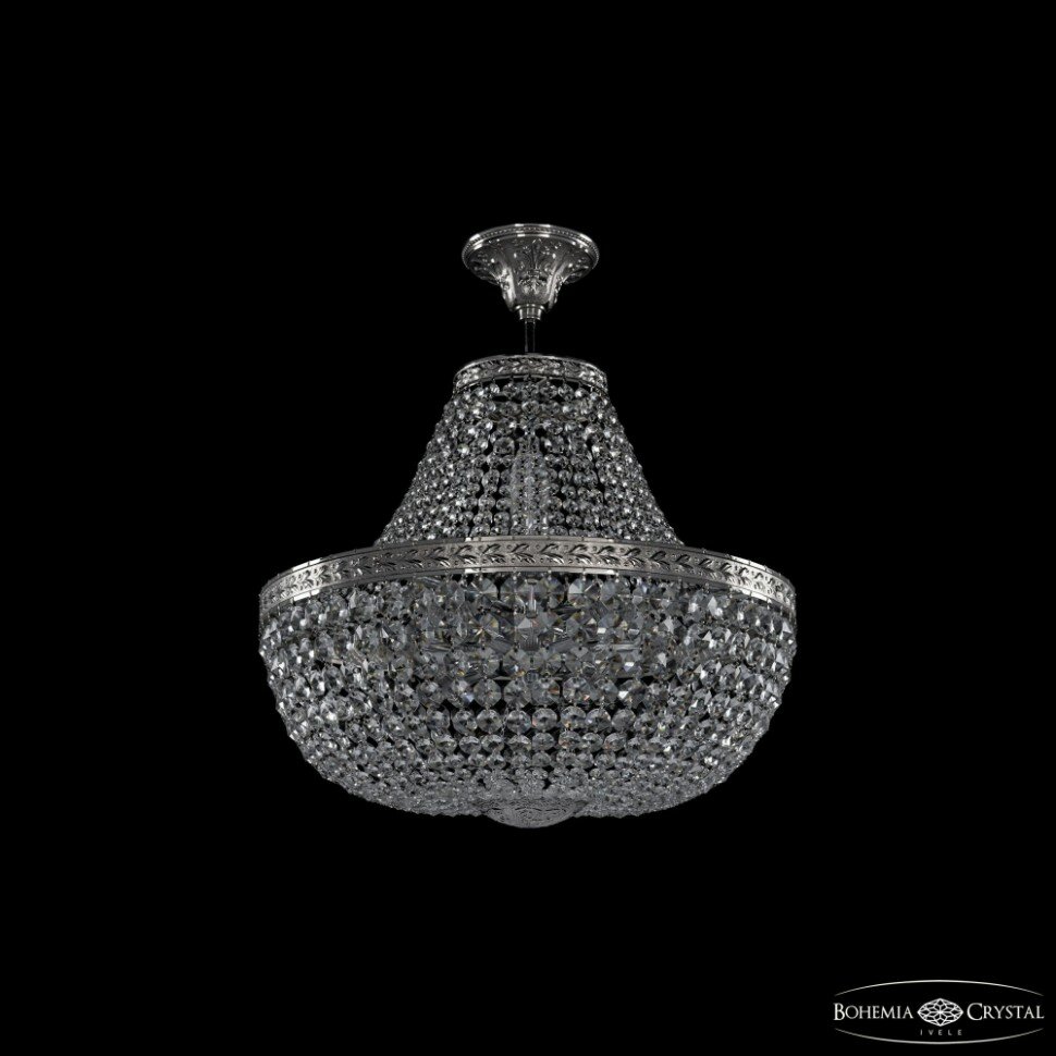 Люстра на штанге Bohemia Ivele Crystal 19111/H1/45IV NI - фото №1
