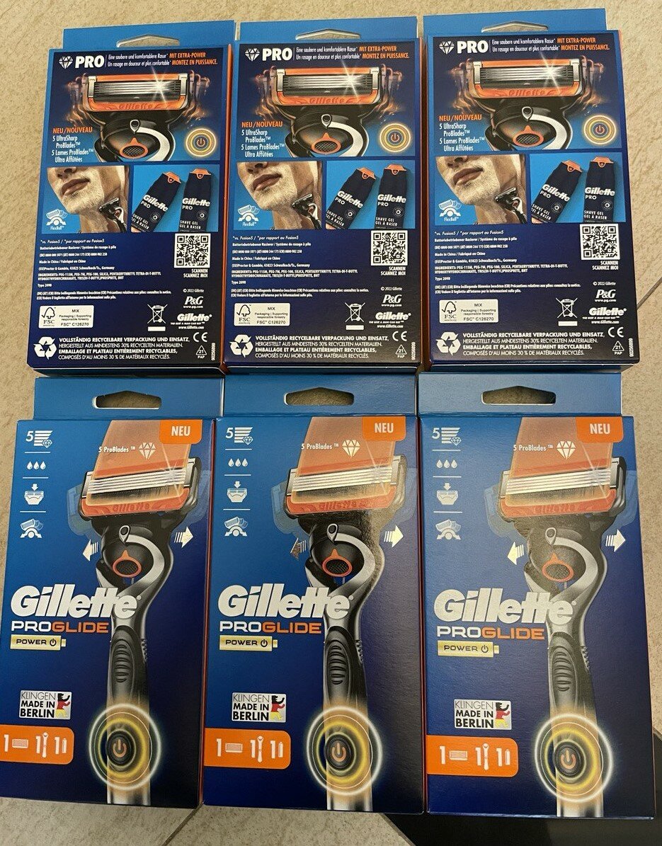 "Gillette ProGlide Power" - станок для бритья для мужчин