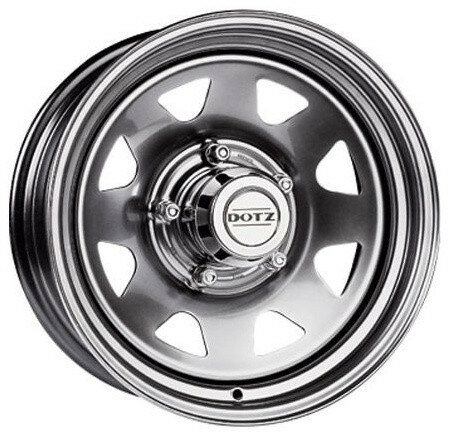 DOTZ 4X4 STAHLRADER Dakar Серебристый 7x16/5x114.3 ET36 D66.1