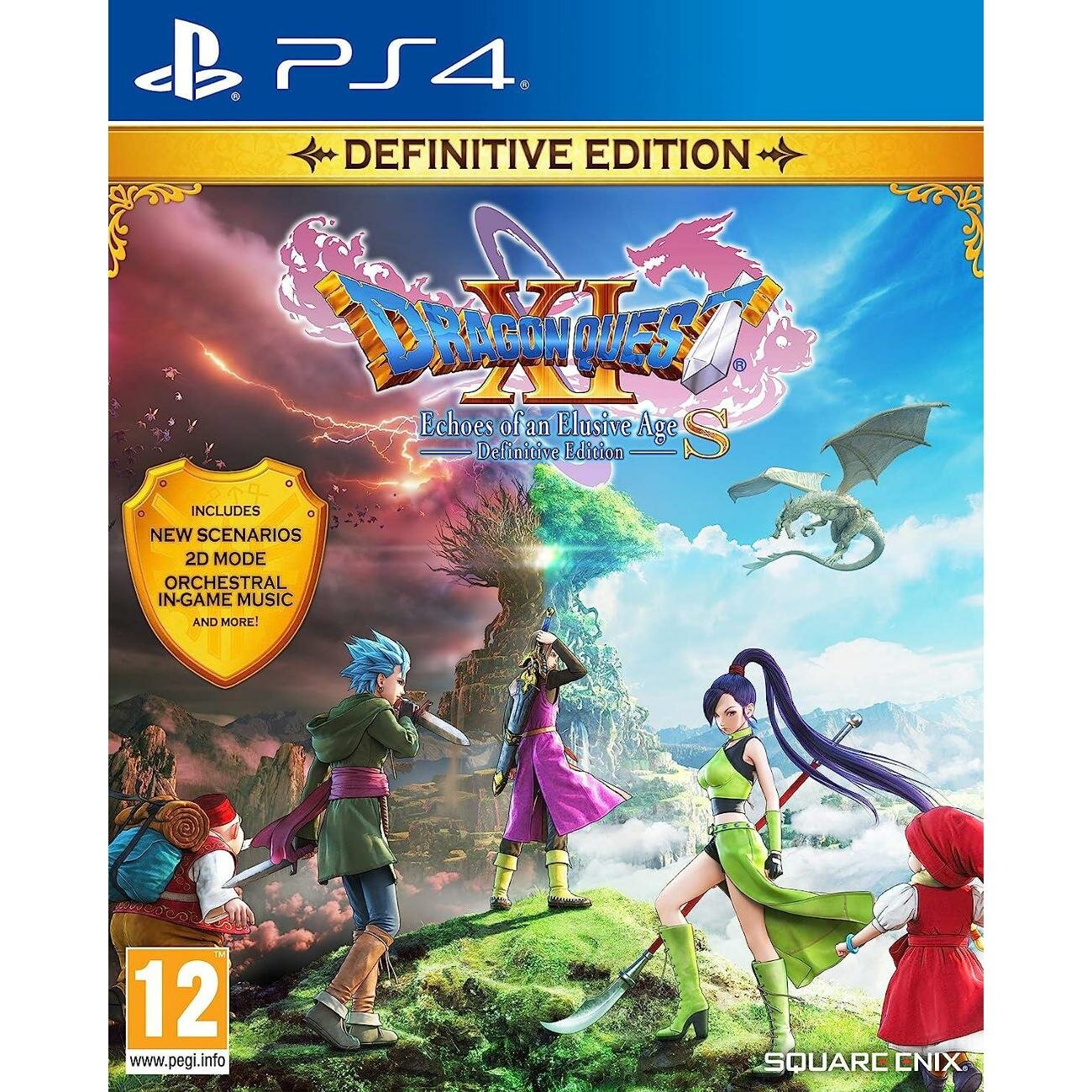 PS4 игра Square Enix Dragon Quest XI S: Definitive Edition