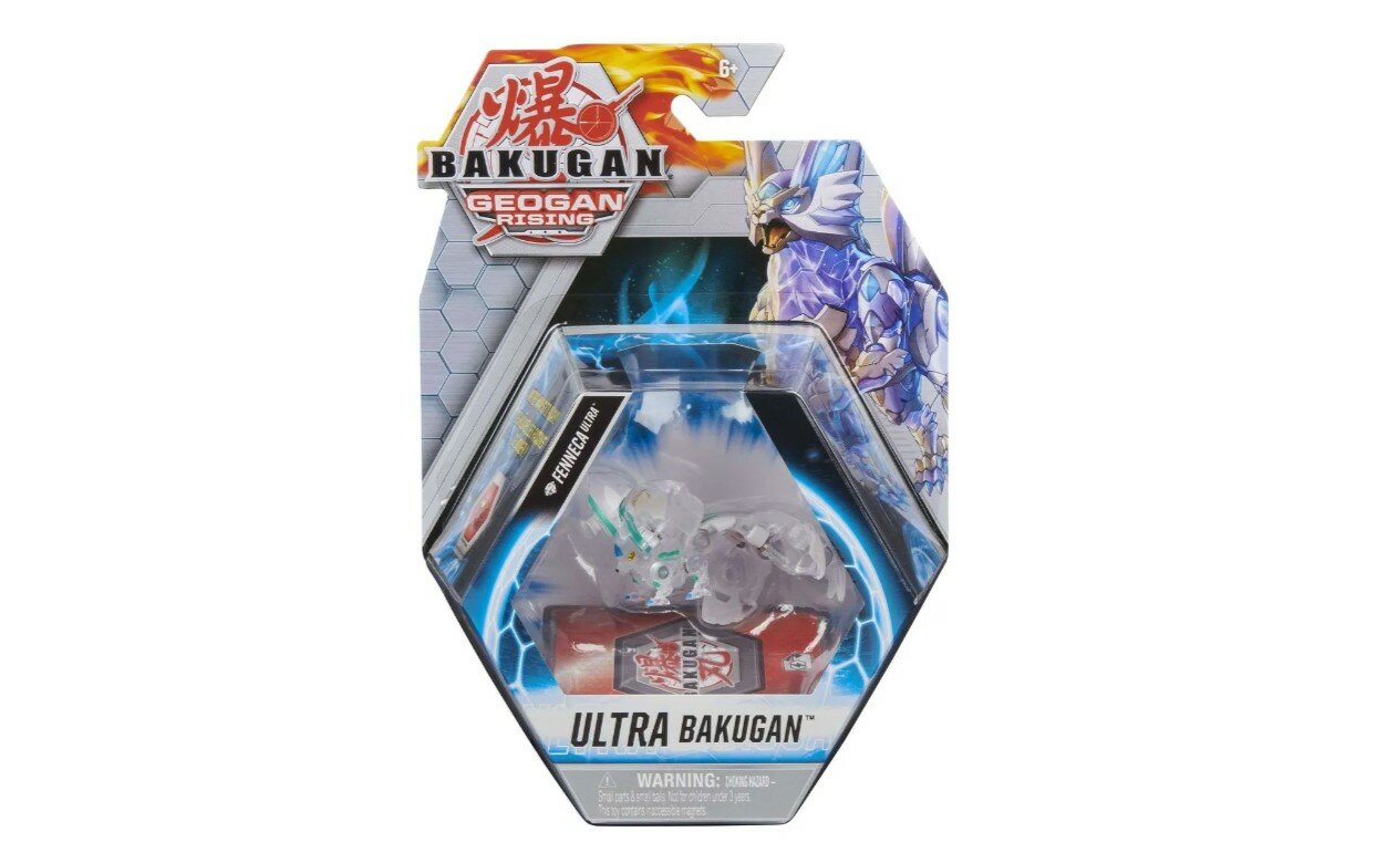 фото Фигурка-трансформер Ultra Bakugan S3 Fenneca Ultra 6061538/20132971 прозрачный