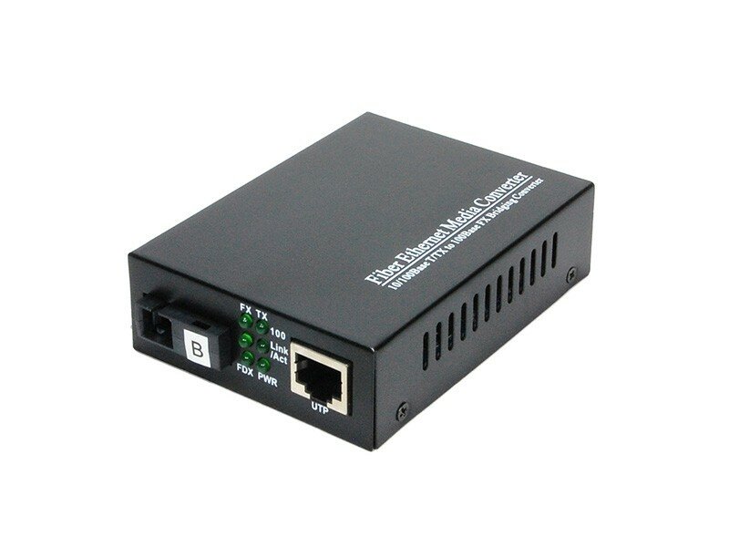 Медиаконвертер 1M WDM 1550нм 20км