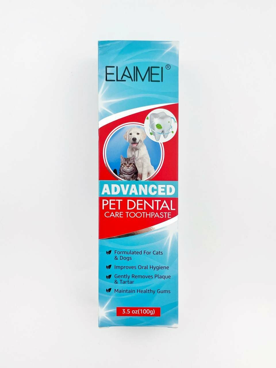 Elaimei Advanced Pet Dental зубная паста для ухода за питомцами - фотография № 13