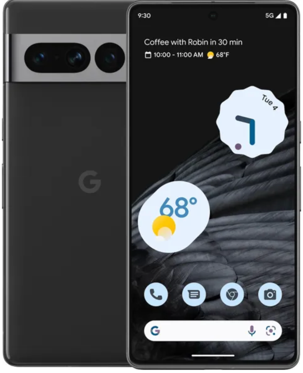 Google Смартфон Google Pixel 7 Pro 12/128GB Global (12 ГБ, 128 ГБ, Чёрный, Global)