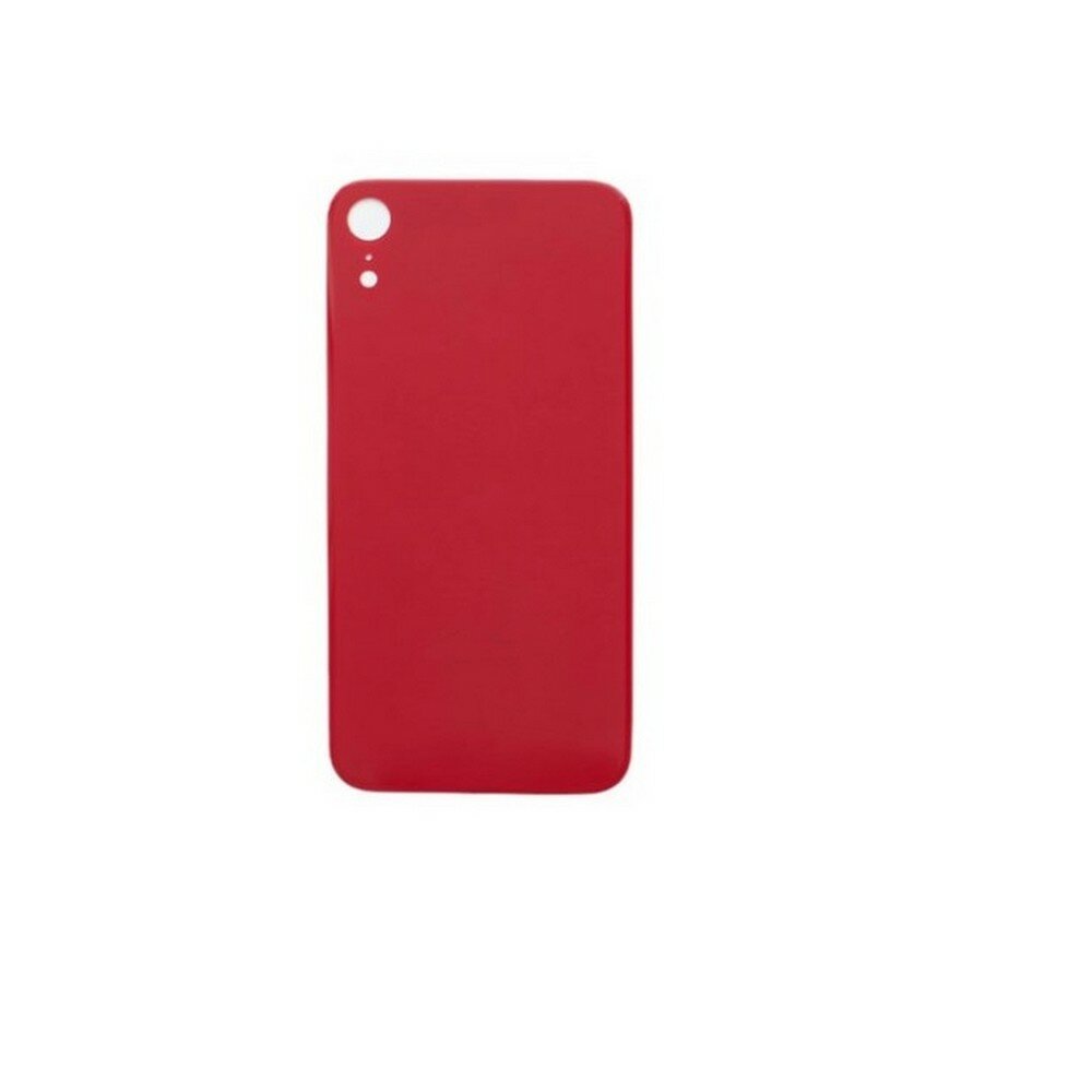 Задняя крышка для iPhone XR Красная (стеклянная)