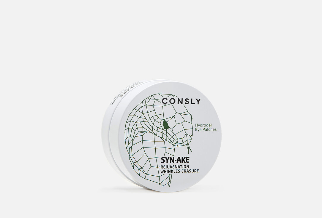 Гидрогелевые патчи с пептидом Syn-Ake CONSLY Hydrogel Syn-Ake Eye Patches / количество 60 шт