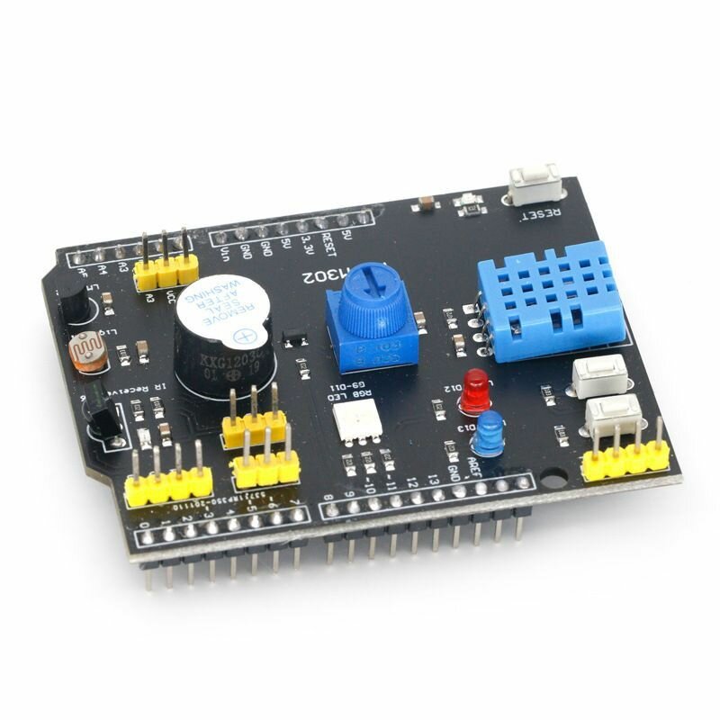 Многофункциональная плата расширения DHT11 LM35 Arduino UNO R3 модуль 9 в 1