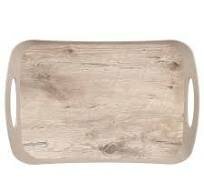 фото Поднос С декором светло-бежевый 412*270*50ММ БП