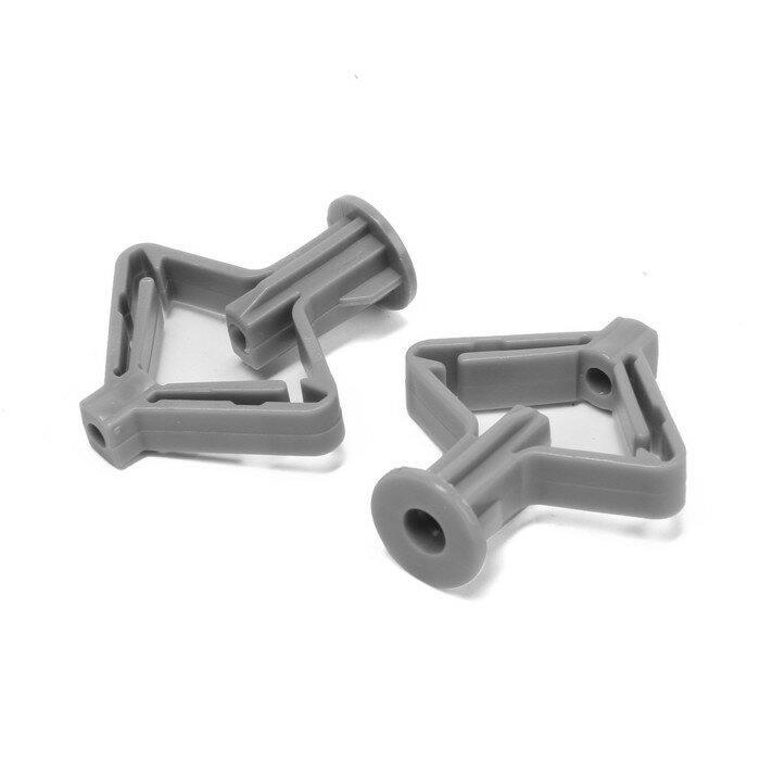 фото Дюбель тундра, тип Бабочка 35X32, цвет серый, 25 шт., 2 штуки