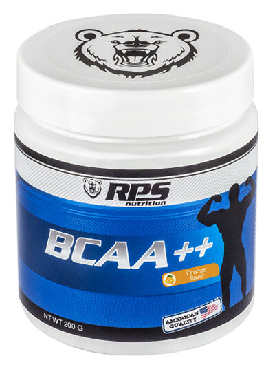 RPS BCAA+, 200 гр. (апельсин)