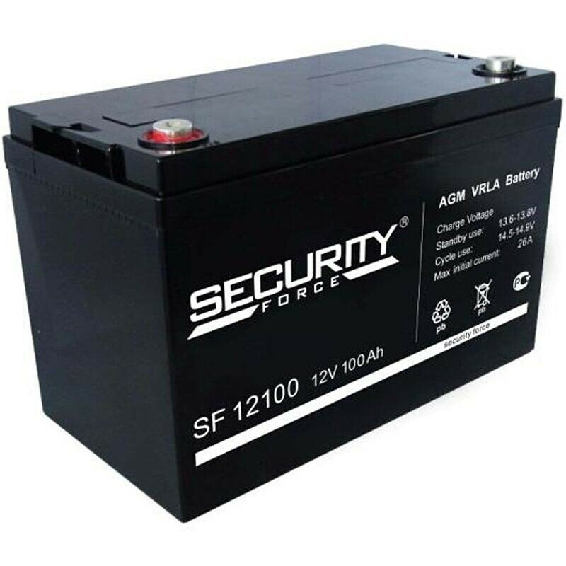 Аккумулятор Security Force SF 12100 Noname - фото №1