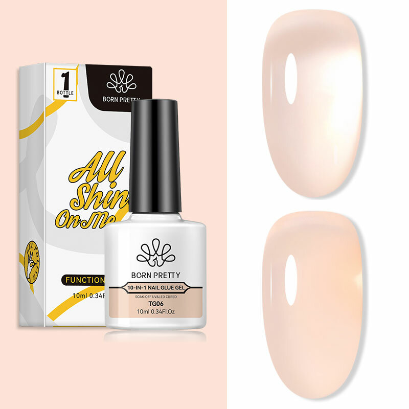 Born Pretty, Nail Glue - универсальный клей гель 10 в 1 56913-06, 10 мл