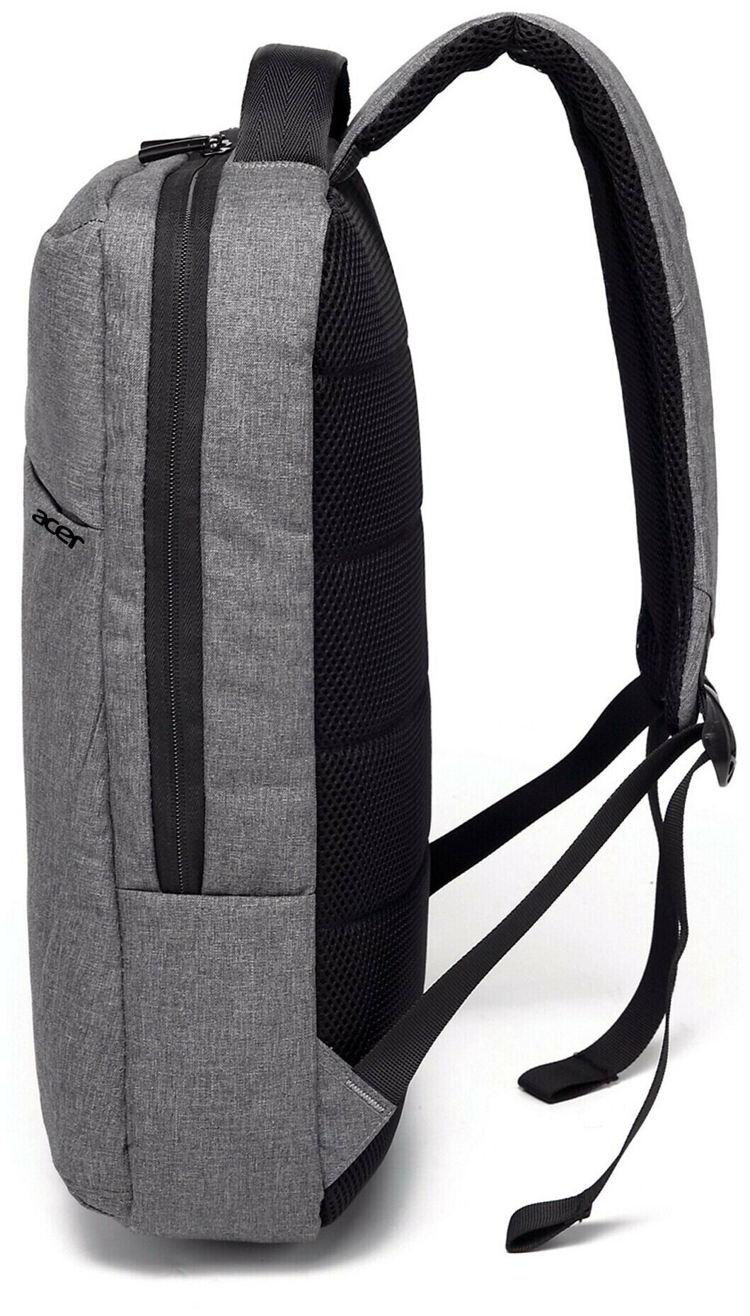 Рюкзак для ноутбука 15.6" Acer OBG205, нейлон, серый (ZL.BAGEE.005) - фото №4