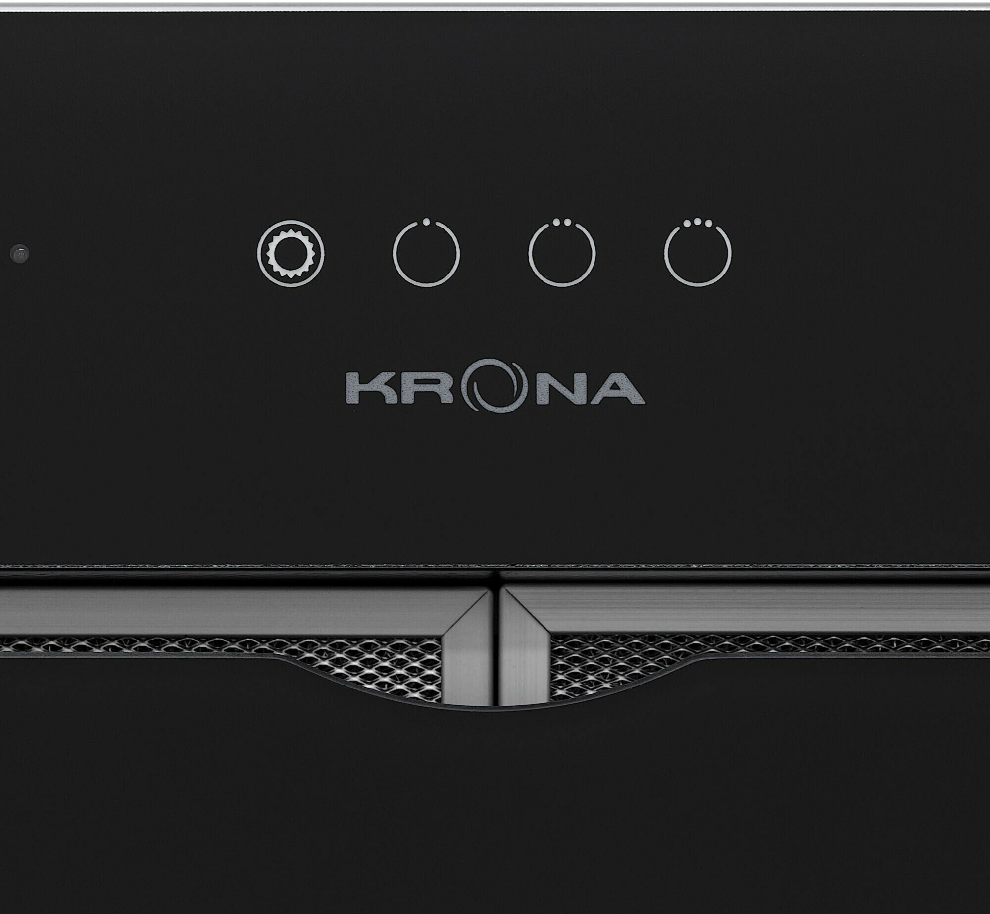 Вытяжка кухонная KRONA ARVEN 900 BLACK S встраиваемая черная