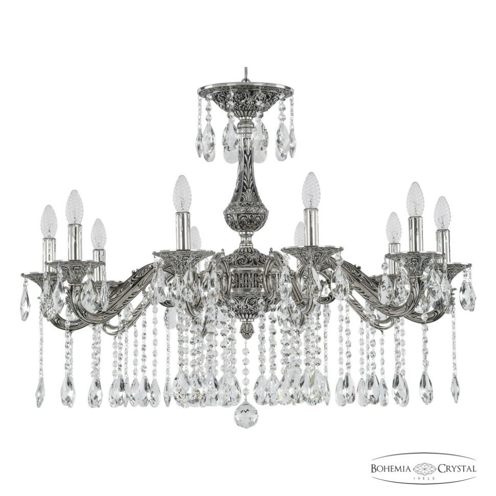 Подвесная люстра Bohemia Ivele Crystal Florence 71102/10/300 A NB - фото №1