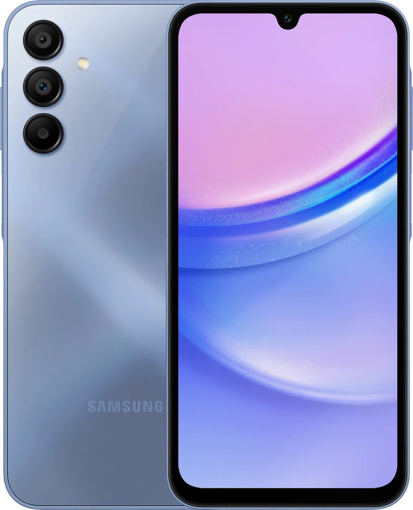 Смартфон Samsung Galaxy A15 4G 6/128 ГБ, Dual nano SIM, синий