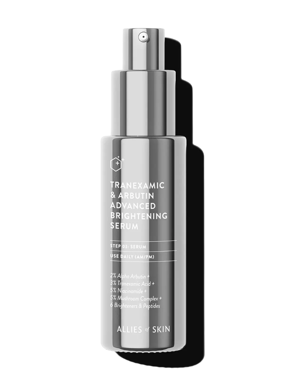 Allies of Skin Осветляющая сыворотка с транексамовой кислотой и арбутином Tranexamic & Arbutin Advanced Brightening Serum 30 мл.