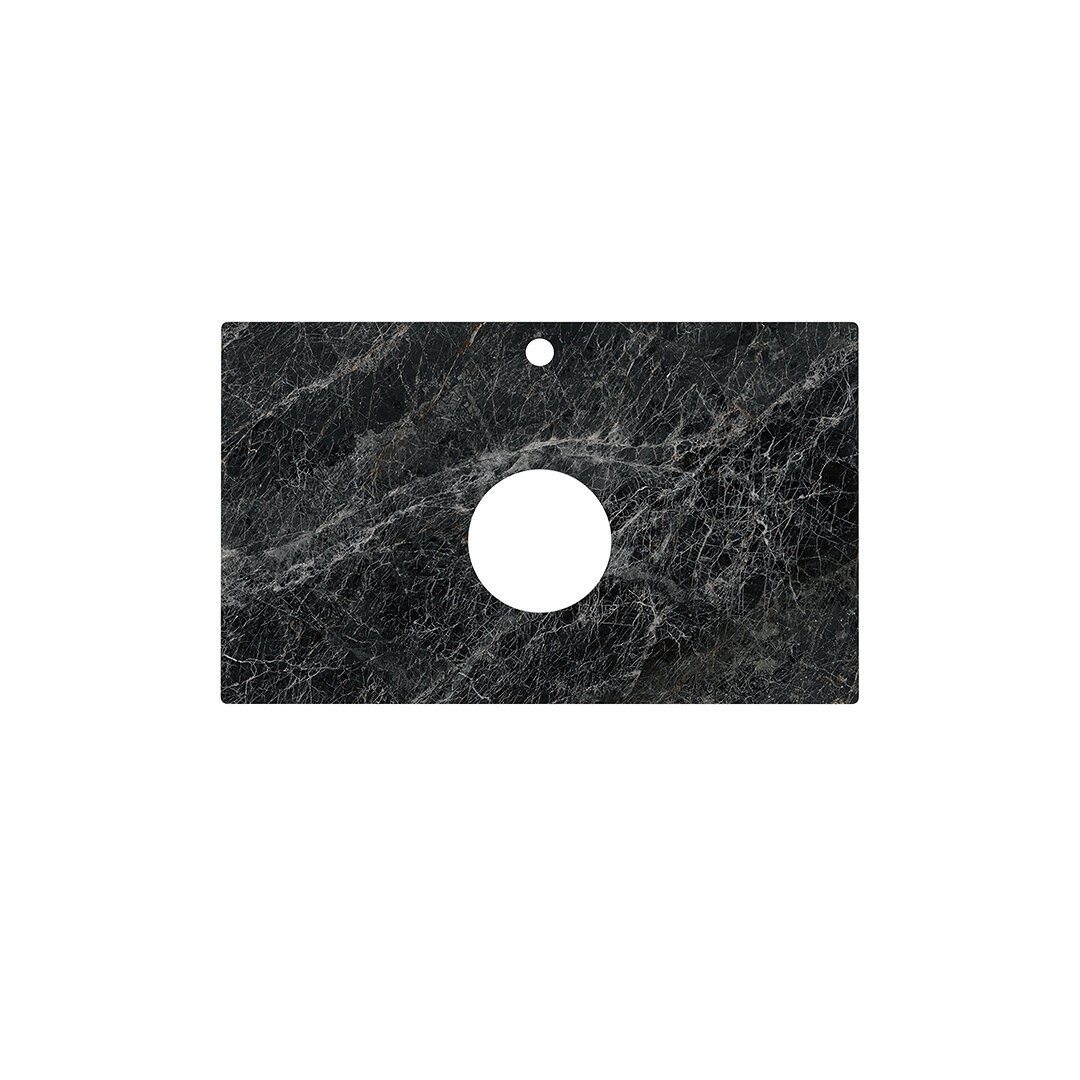 Столешница Kerama Marazzi Plaza PL1.VT93\80 риальто, с отверстием для смесителя - фото №1