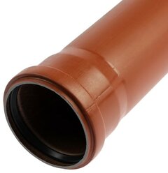 FLEXTRON Труба канализационная FLEXTRON, наружная, d=110 мм, толщина 3.2 мм, 500 мм