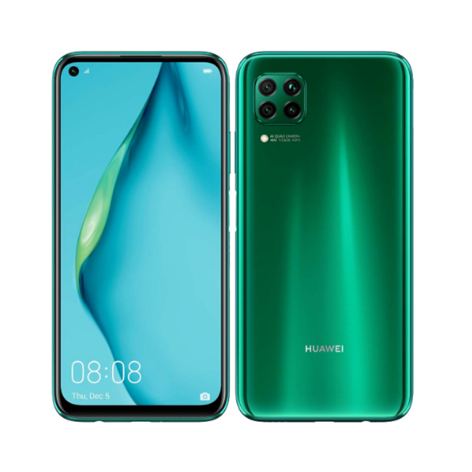 Смартфон HUAWEI P40 Lite 8/128 ГБ , 2 SIM, ярко-зеленый