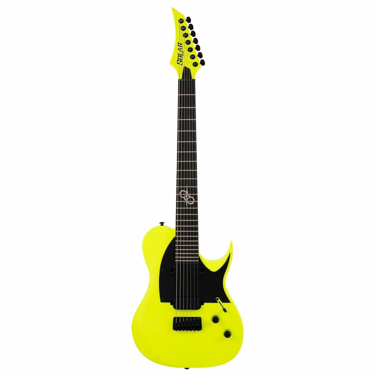 Solar Guitars T2.7LN+ 7-струнная электрогитара цвет зелёный